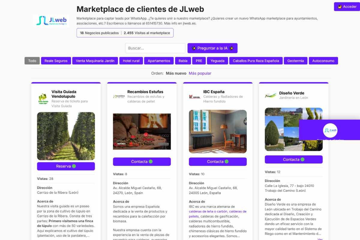marketplace jlweb